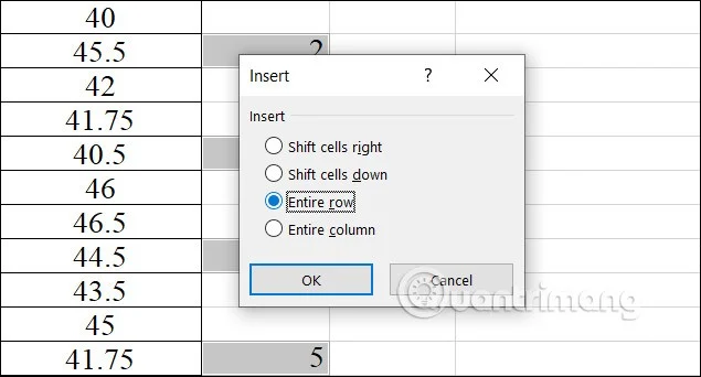 Instruções para adicionar linhas em branco alternadas no Microsoft Excel