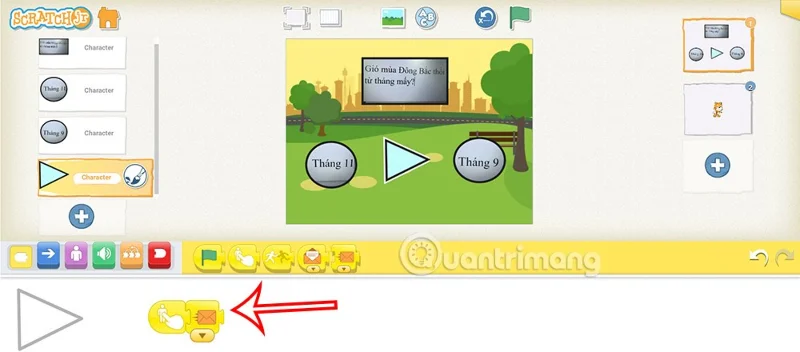 Hoe je een begin- en eindscherm voor een ScratchJR-quiz toevoegt (deel 3)