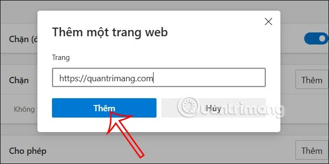 Pop-ups blokkeren en deblokkeren in Microsoft Edge