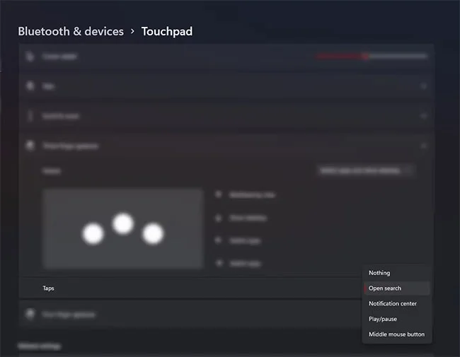 Windows 11'de dokunmatik yüzey hareketleri nasıl etkinleştirilir/devre dışı bırakılır
