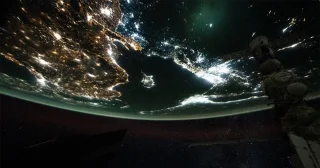 Astronauta capta imágenes de un meteorito explotando en la atmósfera terrestre