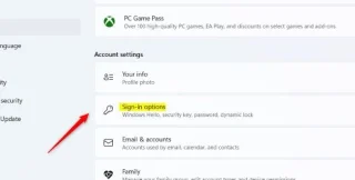Instruções para habilitar o anti-spoofing no Windows 11
