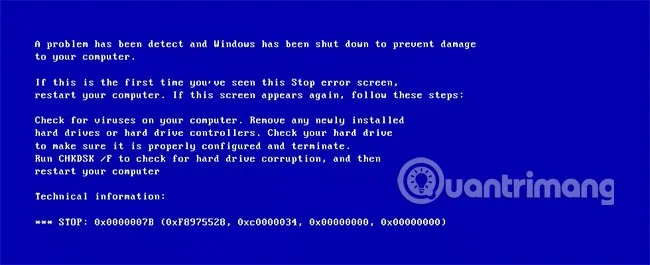 Instructions pour corriger les erreurs d'écran bleu sur les ordinateurs