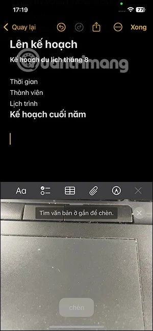 Jak importować notatki ze zdjęć na iPhonie