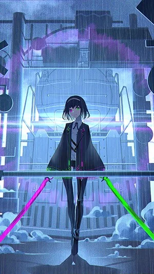 Anime-meisjesfoto's, Anime-meisjesfoto's van vele genres voor telefoons