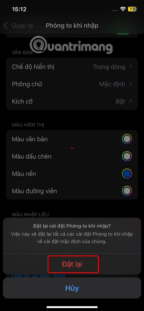iPhone에서 입력할 때 텍스트를 확대하는 방법