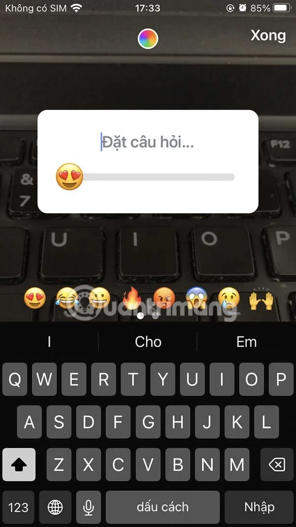 Hoe gebruik je Emoji Slider op Instagram?