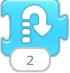 Resumen de los comandos de Evento, Movimiento, Apariencia y Sonido de ScratchJR