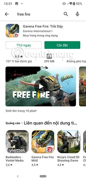 Play Free Fire game for free without downloading