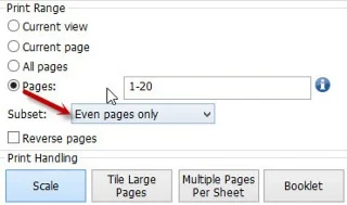 تعليمات طباعة الورق على الوجهين في Word وPDF وExcel للطابعات التي تدعم الطباعة على الوجهين والطباعة على وجه واحد