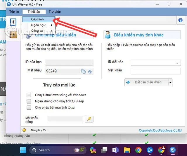 How to fix the error of not showing ID on Ultraviewer