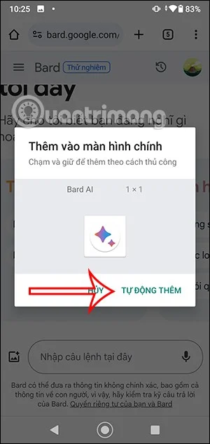 Android 화면에 Google Bard AI를 추가하는 방법