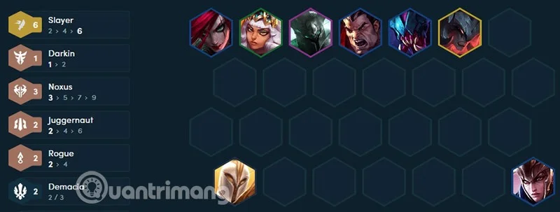 Mordekaiser DTCL 9.5: Bouw items, bouw team