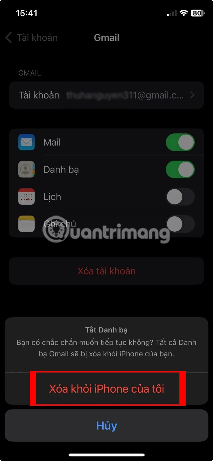 Como excluir uma conta do Google