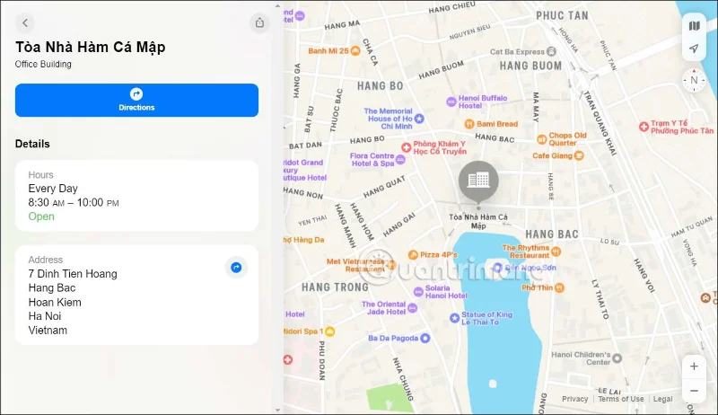 Erleben Sie die offizielle Apple Maps-Webversion in Ihrem Browser