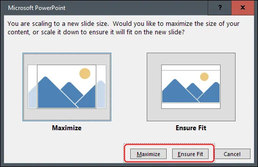 How to change slide orientation to vertical in PowerPoint