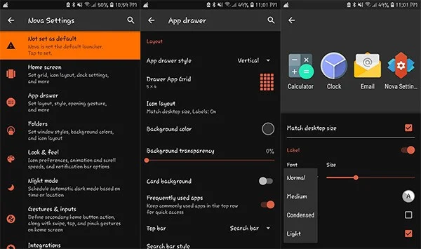 Cómo cambiar la fuente en un teléfono Android