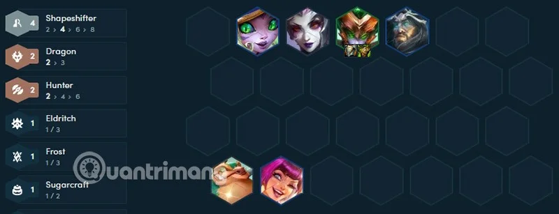 Barisan DTCL Dragon, TFT Dragon binaan musim 12