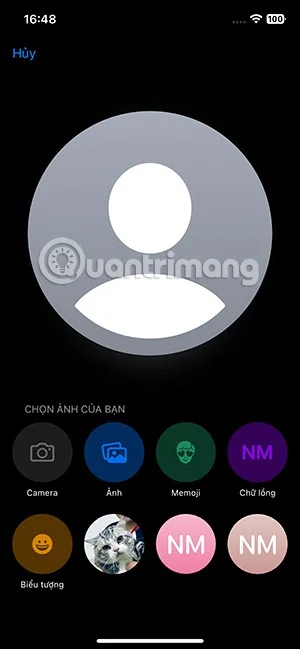 Como criar um pôster de contato com monograma no iPhone