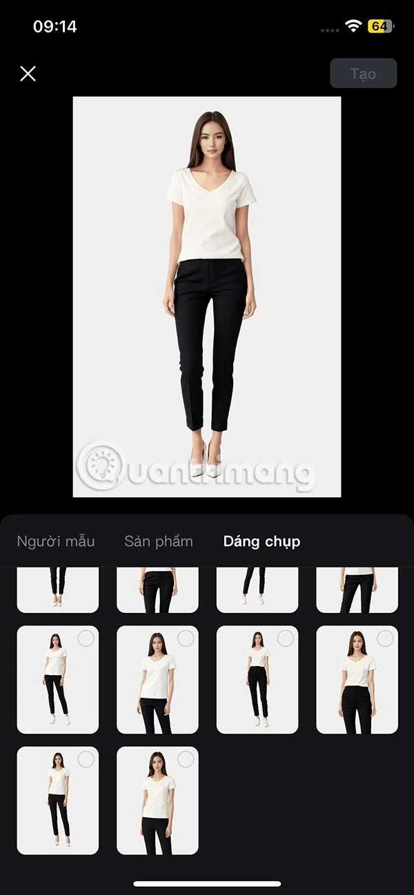 CapCut'ta ürün fotoğraflarını modellerle birleştirme talimatları