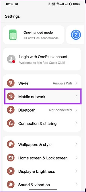 Cómo desactivar las llamadas WiFi en Android