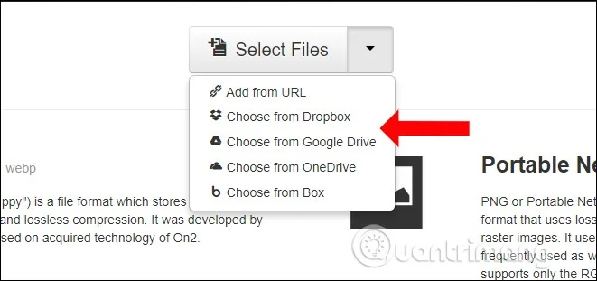 Cómo convertir imágenes WebP a PNG, JPG en Chrome, Coc Coc
