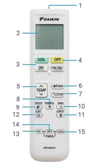 Cómo configurar el temporizador del aire acondicionado Daikin para que se encienda y apague a la hora deseada