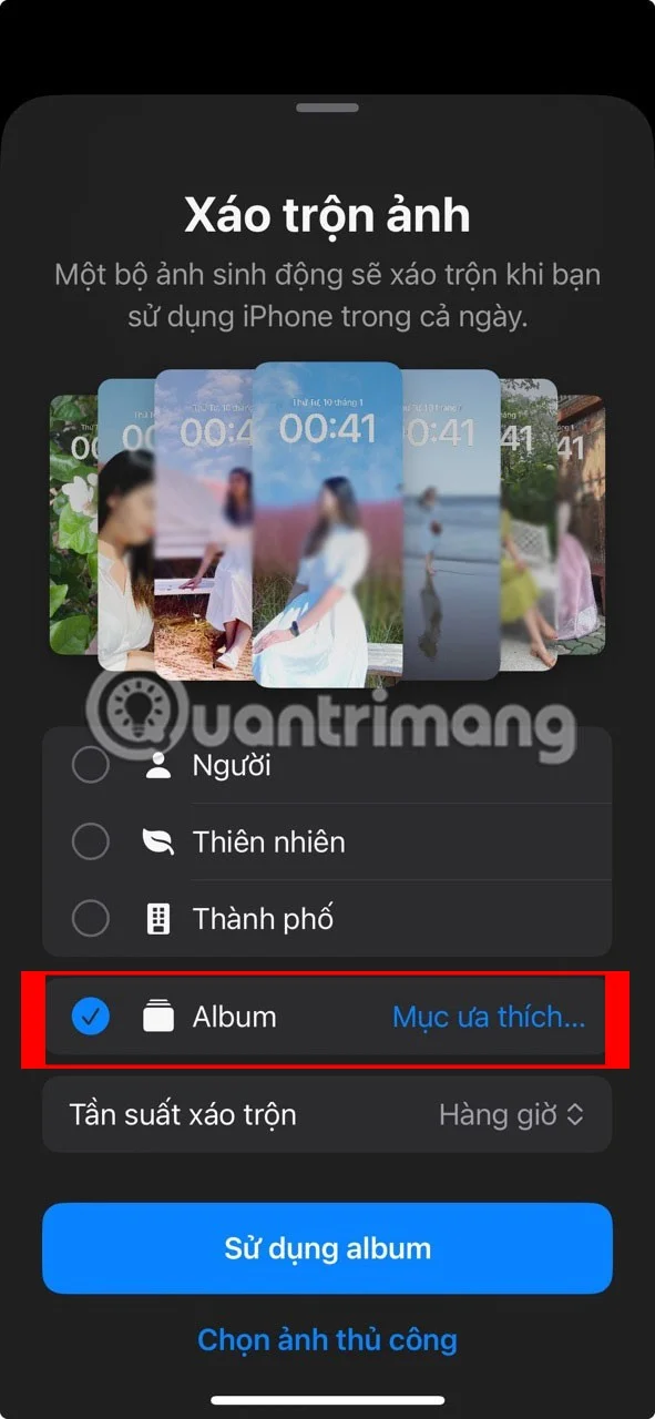 사진 셔플을 사용하여 iPhone 배경 화면을 변경하는 방법