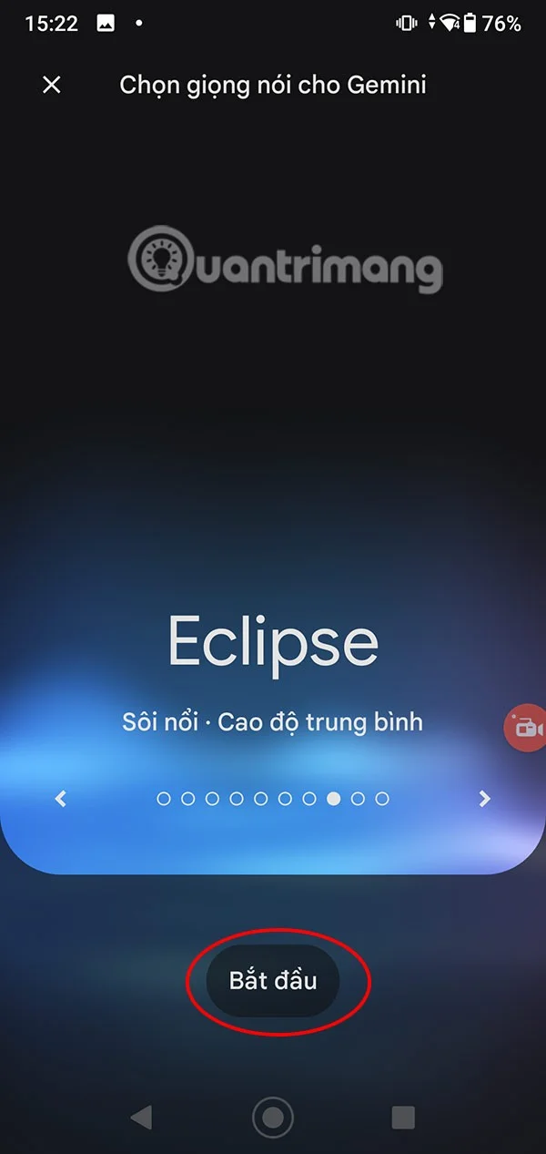 Gemini Live gebruiken op Android