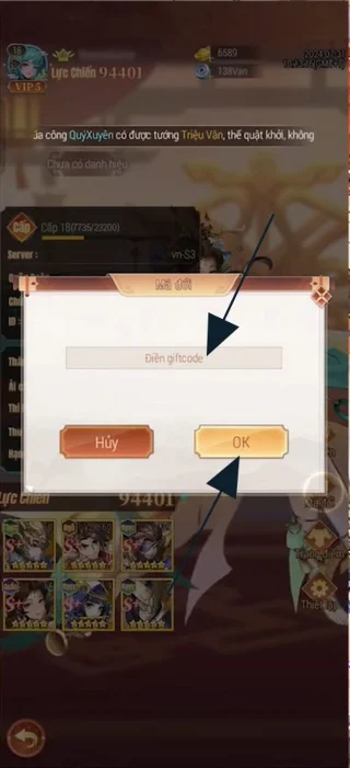 Último código de XSamkok Super Energy Three Kingdoms y cómo ingresar el código