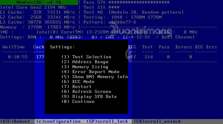 How to check RAM and check RAM errors on your computer with the highest accuracy rate