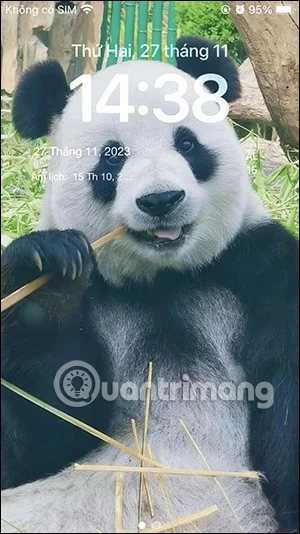 So zeigen Sie den Mondkalender einfach auf dem iPhone-Sperrbildschirm an