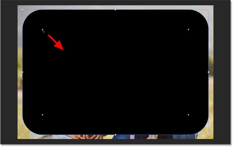 So erstellen Sie Bilder mit abgerundeten Ecken in Photoshop