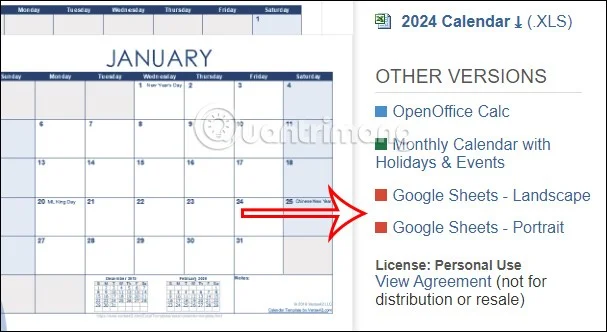 Comment créer un calendrier dans Google Sheets