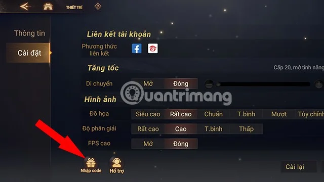 Nieuwste Garena Cai The Tranh Hung-code 4/2025
