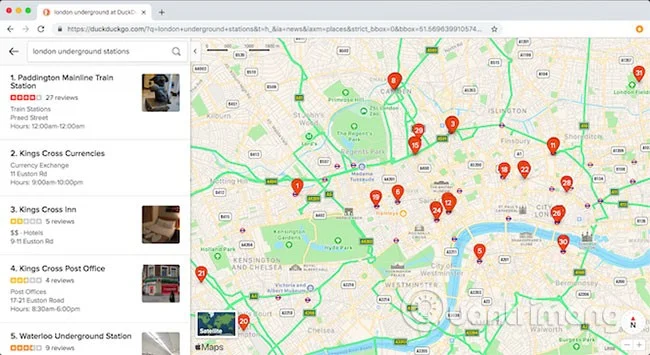 Erleben Sie die offizielle Apple Maps-Webversion in Ihrem Browser