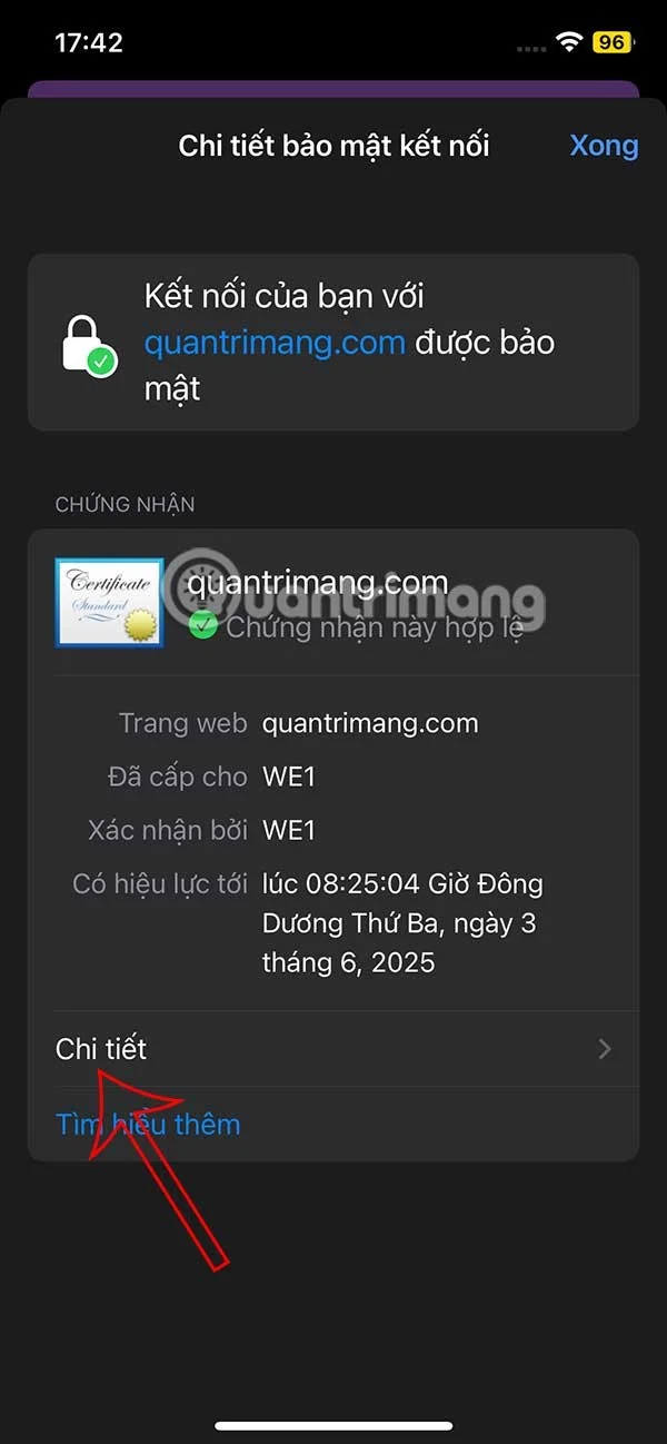 Cómo comprobar la seguridad de un sitio web en Safari