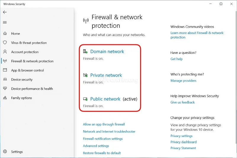 3 formas de desactivar el firewall de Windows 10