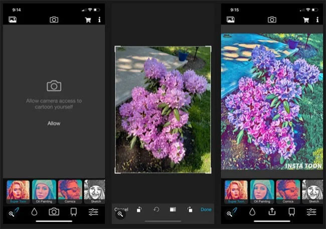 Top-apps om foto's op je telefoon om te zetten in schilderijen