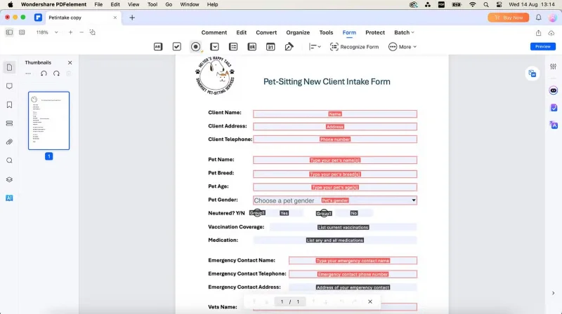 9 aplicaciones para convertir archivos PDF en formularios rellenables