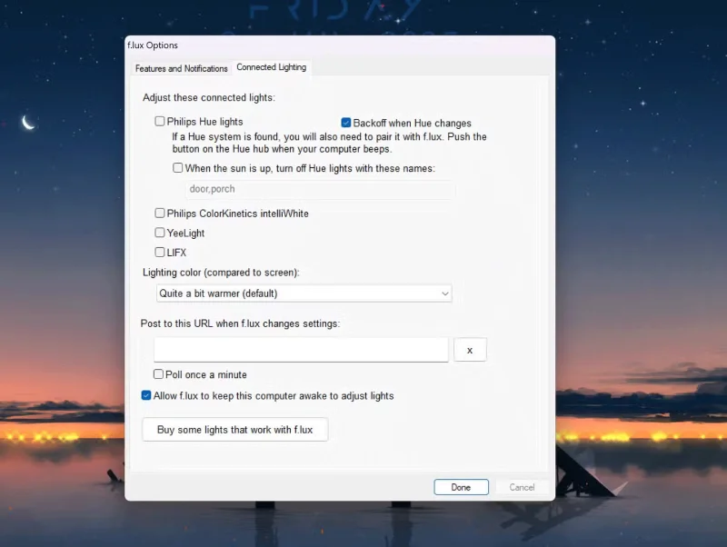 Why use f.lux instead of Night Light on Windows 11? Why use f.lux instead of Night Light on Windows 11?