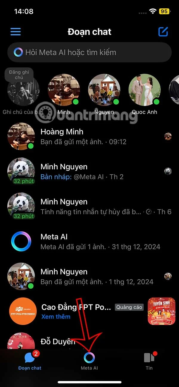 Hoe Meta AI op Messenger, Facebook en Instagram uit te schakelen