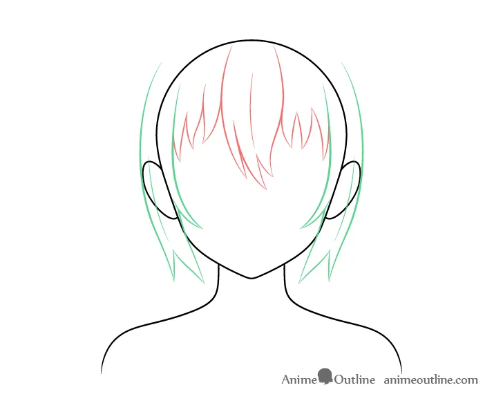 Hoe je warrig haar tekent voor anime/manga-personages