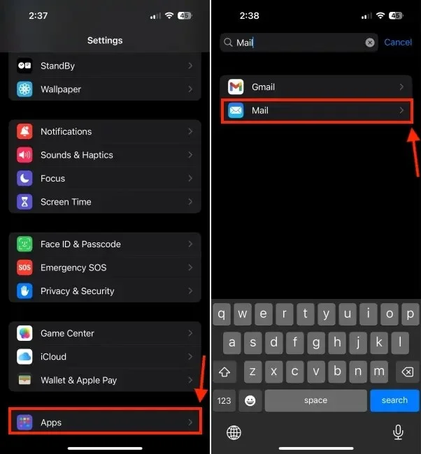 iPhone Mail'de kişi fotoğrafları nasıl kapatılır