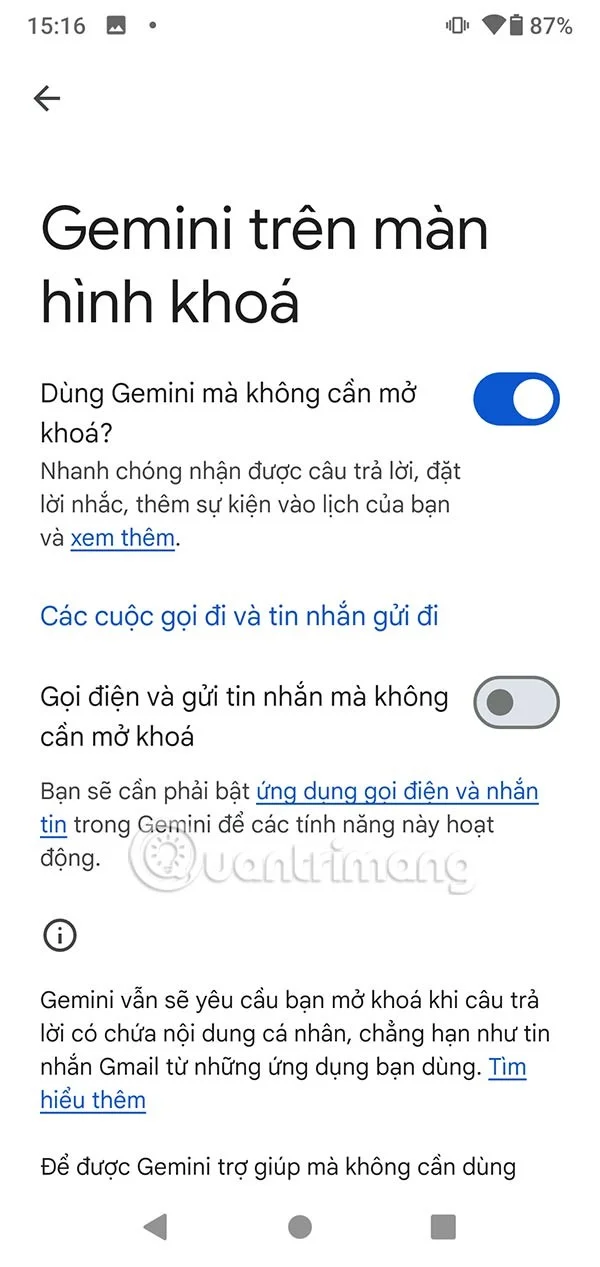 Jak wykonywać połączenia na Androidzie za pomocą Gemini