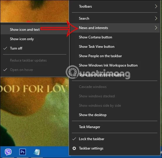 Cómo mostrar el widget del tiempo en la barra de tareas de Windows 10 Cómo mostrar el widget del tiempo en la barra de tareas de Windows 10