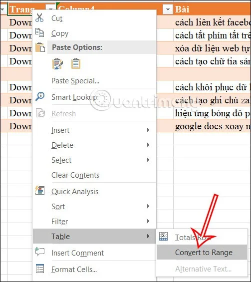 Instrukcje usuwania formatowania tabeli w programie Excel