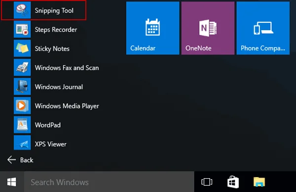 How to use Snipping Tool on Windows 10 full