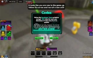 Nieuwste Titan Tower Defense-code en hoe u deze kunt inwisselen