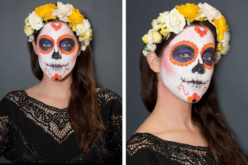 11 griezelige Halloween-make-upideeën